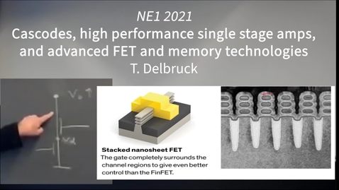 Thumbnail for Cascode Amps and Advanced FETs and memory