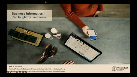 Thumbnail for Business Informatics I (L+E) (Wirtschaftsinformatik I) (03SM22BI0013)