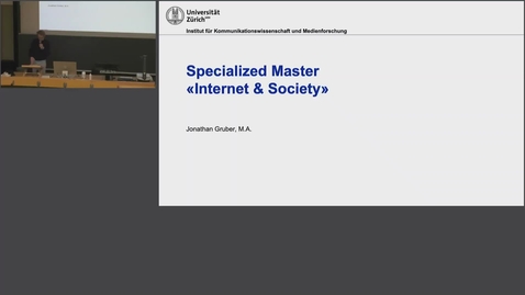 Thumbnail for Internet&amp;Society at Masterdays 2022