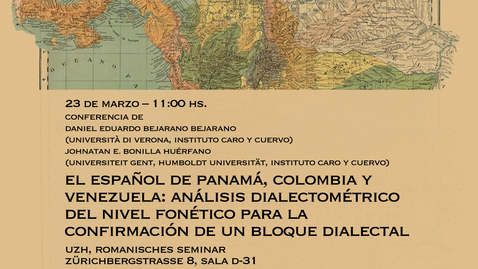 Thumbnail for El español de Panamá, Colombia y Venezuela: análisis dialectométrico del nivel fonético para la confirmación de un bloque dialectal