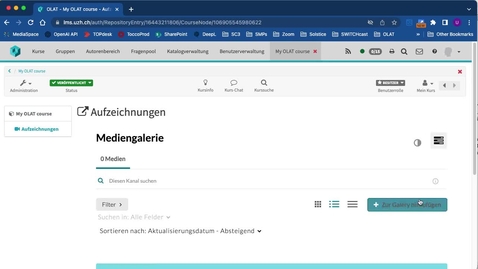 Thumbnail for Docs: Video in Medien-Galerie publizieren | Publish video to a media galery