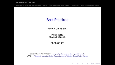 Thumbnail for Best Practices