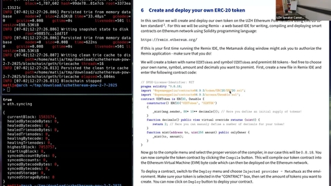 Thumbnail for T.3b Ethereum PoW transaction and token creation - Dr Matija Piskorec