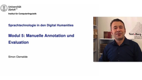 Thumbnail for Modul 5a: Manuelle Annotation und Evaluation
