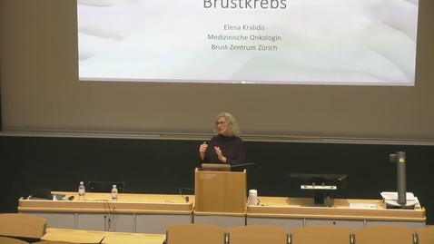 Thumbnail for Von Brustgewebe und Gendefekt: Wie behandeln wir Brustkrebs? (Dr. med. Elena Kralidis)