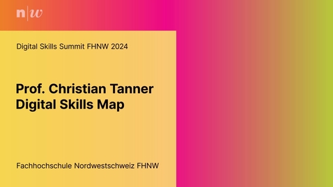 Thumbnail for Digital Skills Map - Christian Tanner