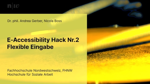 Thumbnail for E-Accesibility-Hack Flexible Eingabe