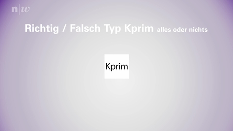 Thumbnail for Kprim Alles Oder Nichts