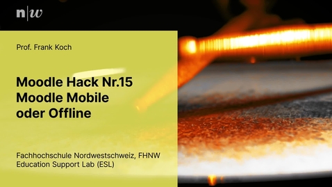 Thumbnail for Moodle Hack 15 - Moodle App - Frank Koch