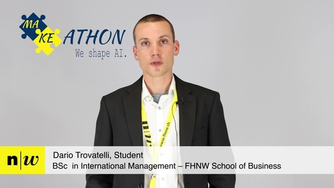 Thumbnail for Dario Trovatelli | MAKEathon 2021 - LinkedIn | FHNW