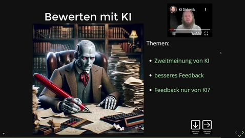 Thumbnail for Didaktik mit KI - Bewerten mit KI