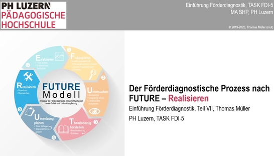7, Einführung Förderdiagnostik - Schritt 5: Realisieren