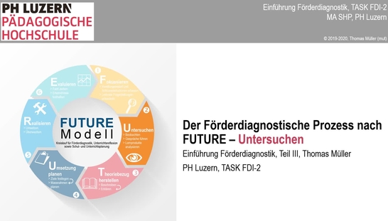 4, Einführung Förderdiagnostik - Schritt 2: Untersuchen