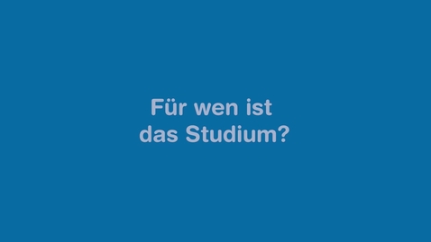 Thumbnail for Bachelor Sprachliche Integration – Studierende erzählen