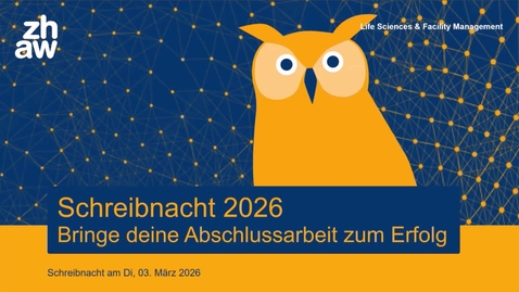 Thumbnail for Gliederung der Arbeit: ein logisches Puzzlespiel - Schreibnacht 2026