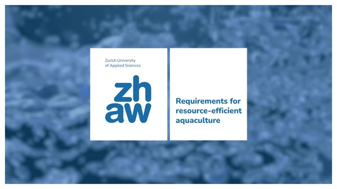 Thumbnail for 1.3 Requirements for aquaculture