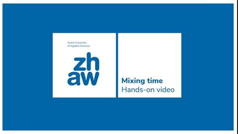 Thumbnail for 114 Mixing time hands-on