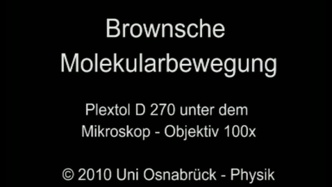Thumbnail for 163 - Brown'sche Bewegung