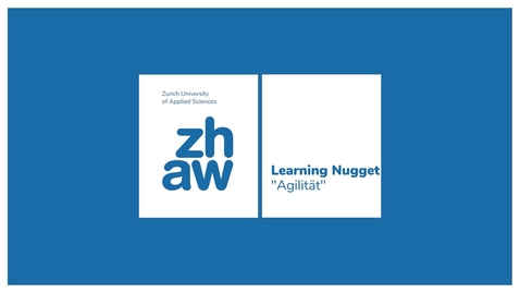 Thumbnail for Learning Nugget Agilität.mp4