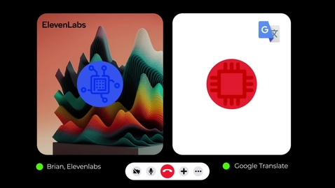 Thumbnail for Ein Telefongespräch zwischen Elevenlabs und Google Translate