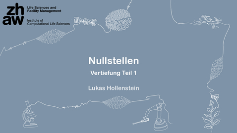 Thumbnail for 04 Nullstellen - Vertiefung Teil 1