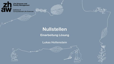 Thumbnail for 04 Nullstellen - Einarbeitung Lösung