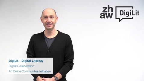 Thumbnail for Digital Literacy | 1 An Online Communities teilhaben