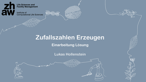 Thumbnail for 10 Zufallszahlen Erzeugen - Einarbeitung Lösung