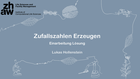 10 Zufallszahlen Erzeugen - Einarbeitung Lösung