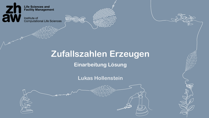 10 Zufallszahlen Erzeugen - Einarbeitung Lösung
