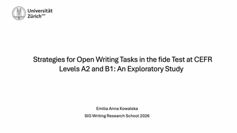 Thumbnail for 3MT - Emilia Kowalska