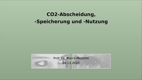 Thumbnail for CO2-Abscheidung, -Speicherung und -Nutzung
