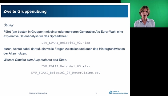 DVU EDAAI 09 – Zweite Gruppenübung