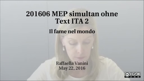 Thumbnail for 201606 MEP simultan ohne Text ITA 2