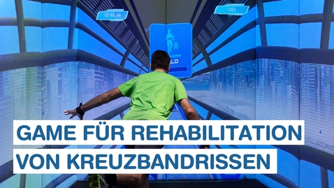 Thumbnail for Game hilft bei der Rehabilitation von Kreuzbandrissen