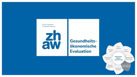 Thumbnail for Gesundheitsökonomische Evaluation