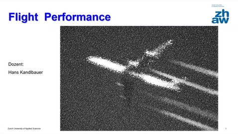 Thumbnail for Flight Performance - Introduction and basic definitions