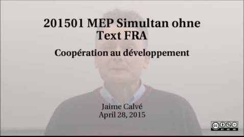 Thumbnail for 201501 MEP Simultan ohne Text  FRA