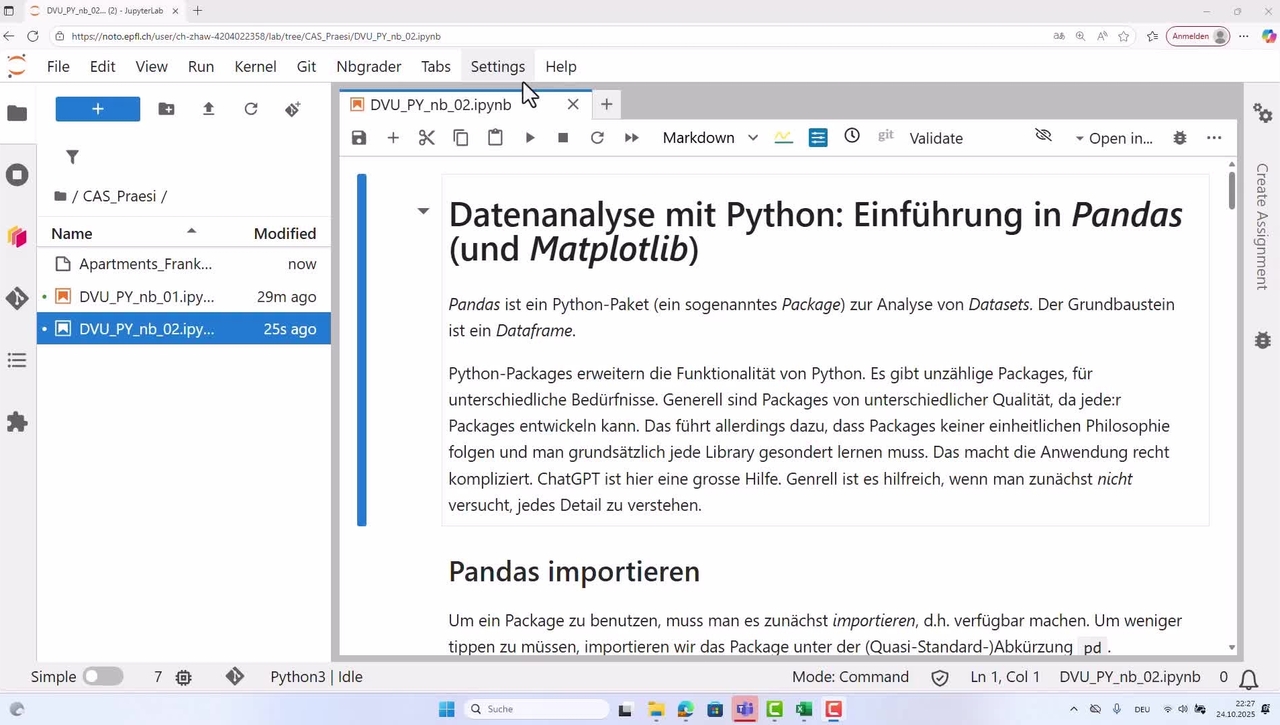 DVU PY 07 – Datenanalyse