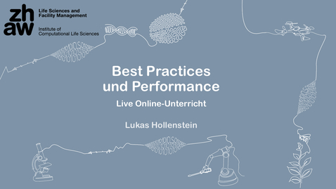 Thumbnail for 09 Best Practices &amp; Performance - Aufzeichnung Online-Unterricht