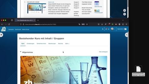 Thumbnail for MAKRO-Muster-Onlinekurs importieren Teil 2 von 2