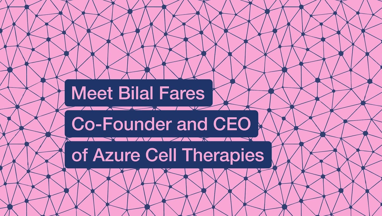 AIT India 2024/25: Bilal Fares, Co-Founder and CEO of Azure Cell Therapies (Switzerland)