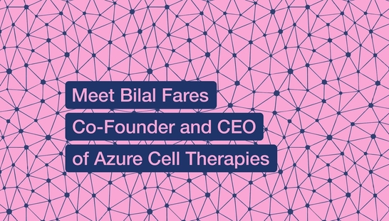 AIT India 2024/25: Bilal Fares, Co-Founder and CEO of Azure Cell Therapies (Switzerland)