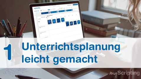 Thumbnail for myScripting Tutorial 01 – Unterrichtsplanung leicht gemacht