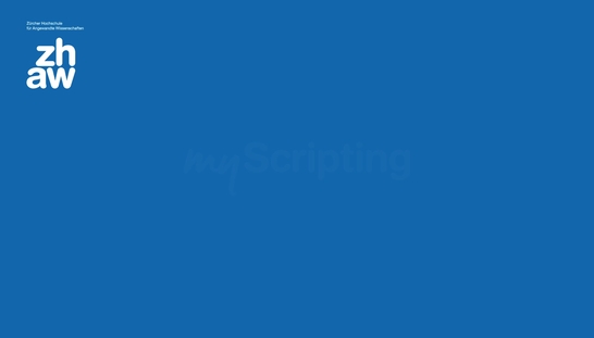 myScripting Tutorial 01 – Unterrichtsplanung leicht gemacht