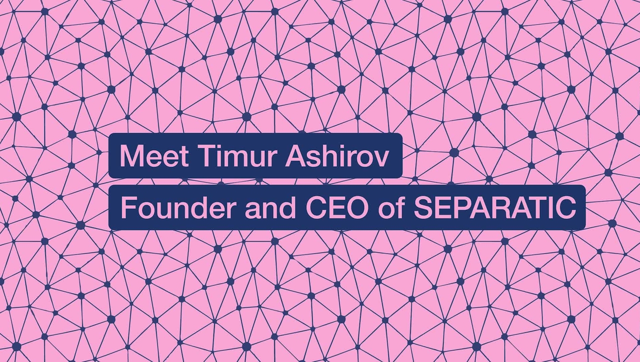 AIT India 2024/25: Timur Ashirov, Founder and CEO of SEPARATIC (Switzerland)