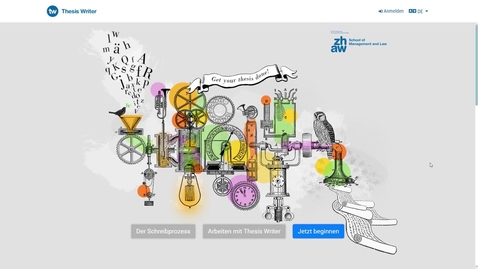 Thumbnail for Thesis Writer Funktionen: Schritt für Schritt im Tool