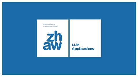 Thumbnail for 2.4.2 LLM Applications