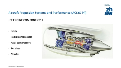 Thumbnail for Flight propulsion - Jet engine components I