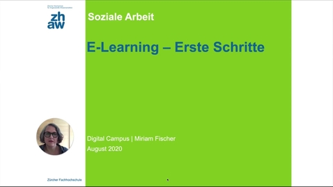 Thumbnail for E-Learning – Erste Schritte